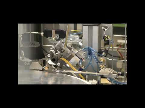 Filzband Aufklebeautomat